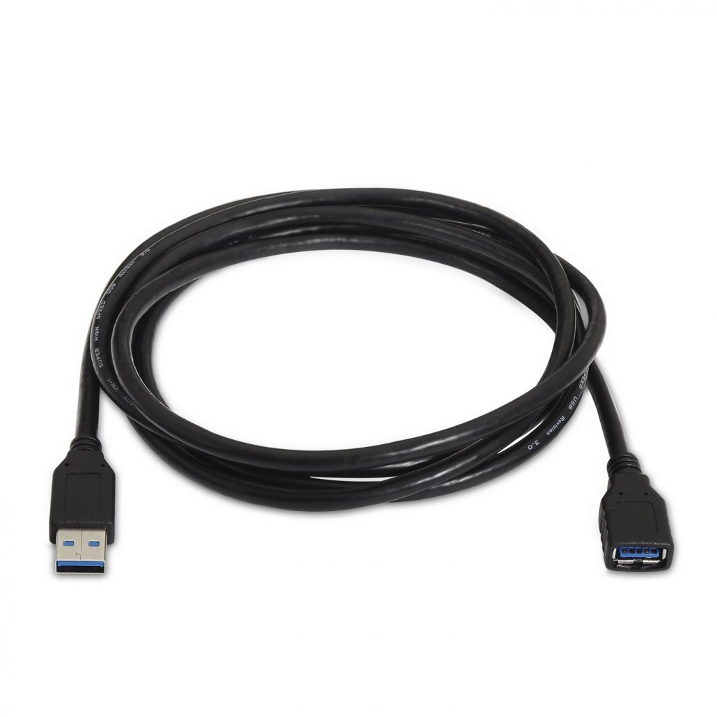 Equip 128399 Conectores Macho/Hembra USB3.0 3m Negro - Cable USB
