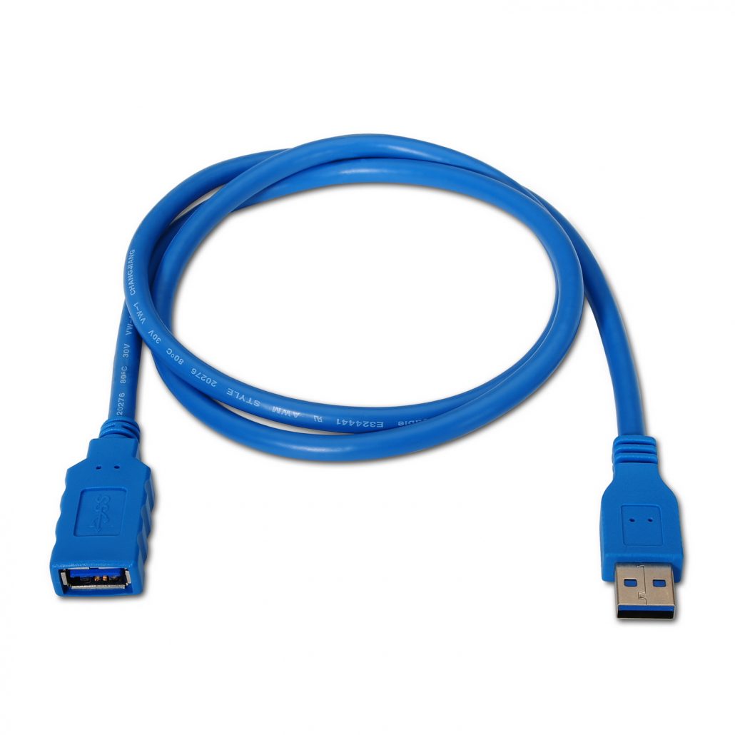 Cable Extensión Usb 3.0 De 3 Metros Macho Hembra Version 4k - HEPA  Tecnología - Tienda Online