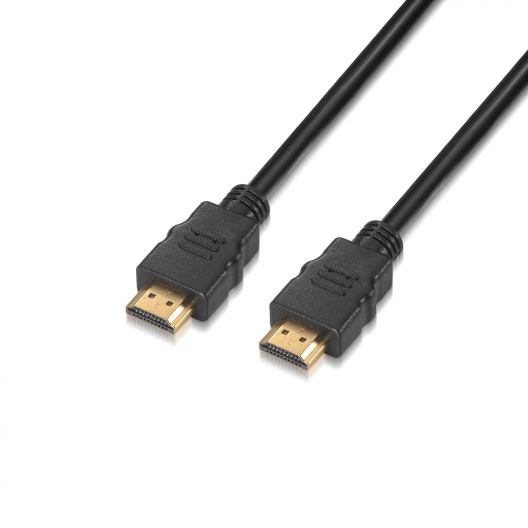 Cable HDMI versión 2.0 plano de 1M (3.2 ft) optimizado para resolución 4K  ULTRA HD ⋆ Distribuidor de Seguridad Electronica