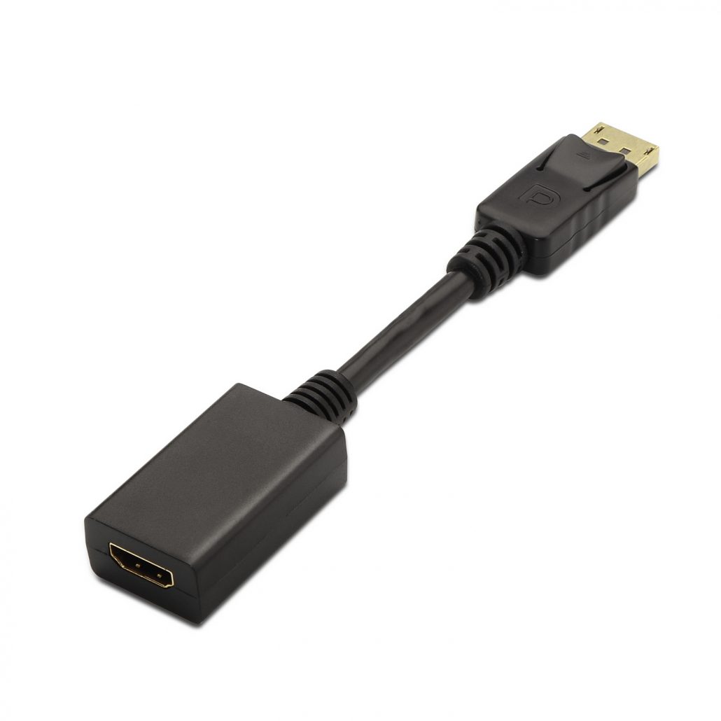 Cable Displayport (dp) A Hdmi 1.8 Mtrs Negro Calidad Aaa – La tienda de  Juank