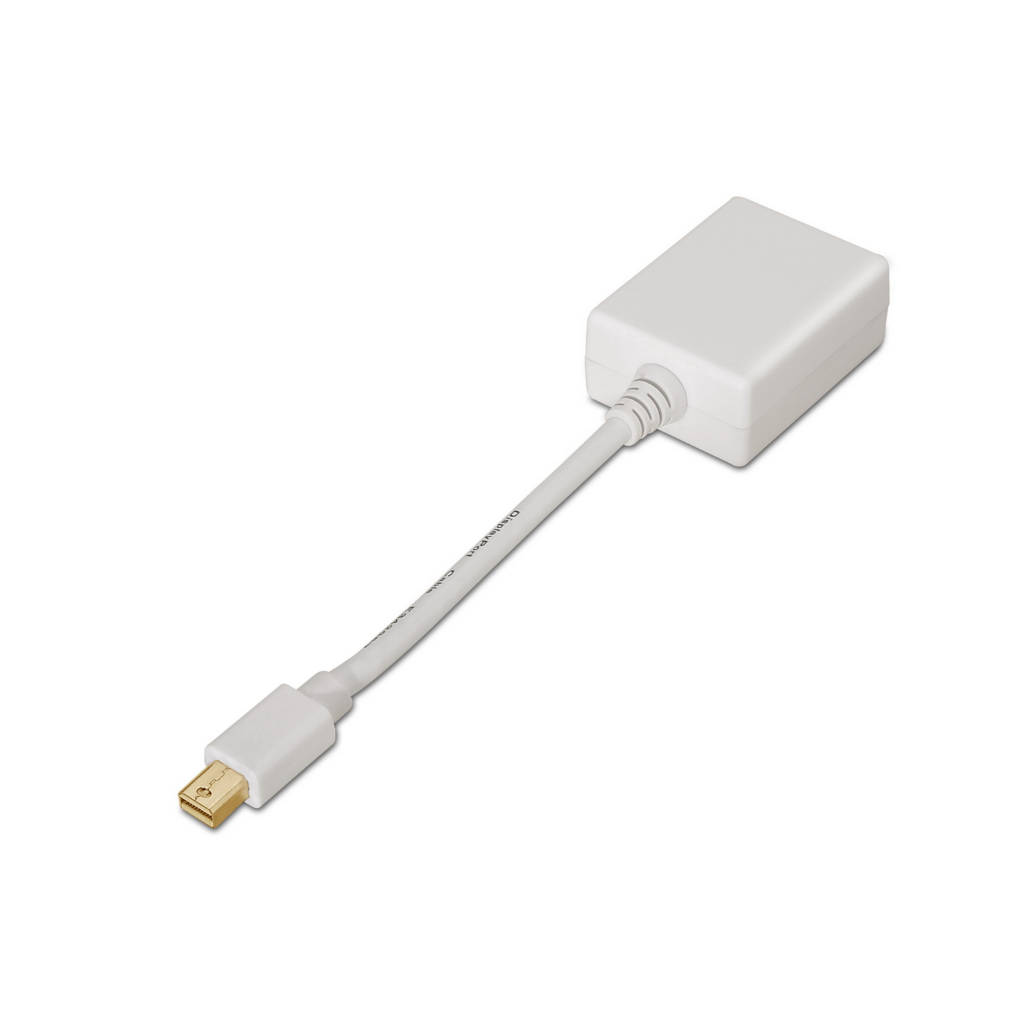Cavo convertitore AISENS A125-0904 Mini DisplayPort maschio a HDMI femmina 4K 15 cm nero