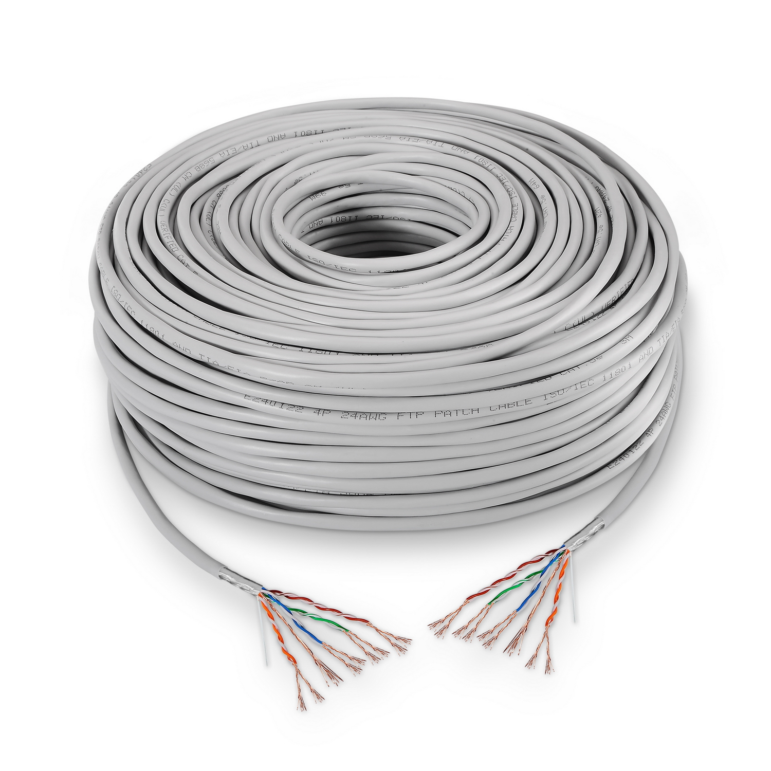 Cavo di rete RJ45 Cat.5e FTP rigido AWG24 305m Nanocable