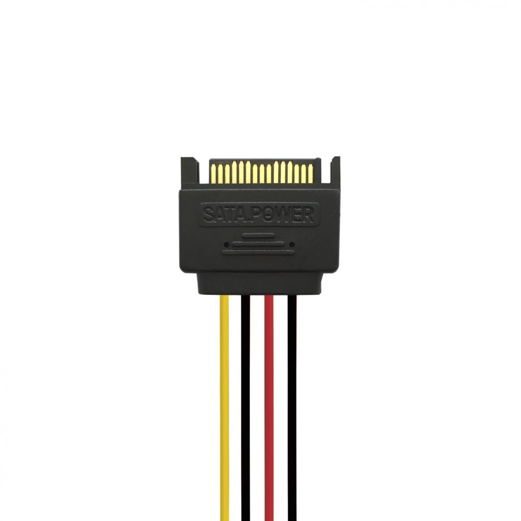 Cable SATA alimentación, SATA/M-2xSATA/H, 20CM - AISENS®