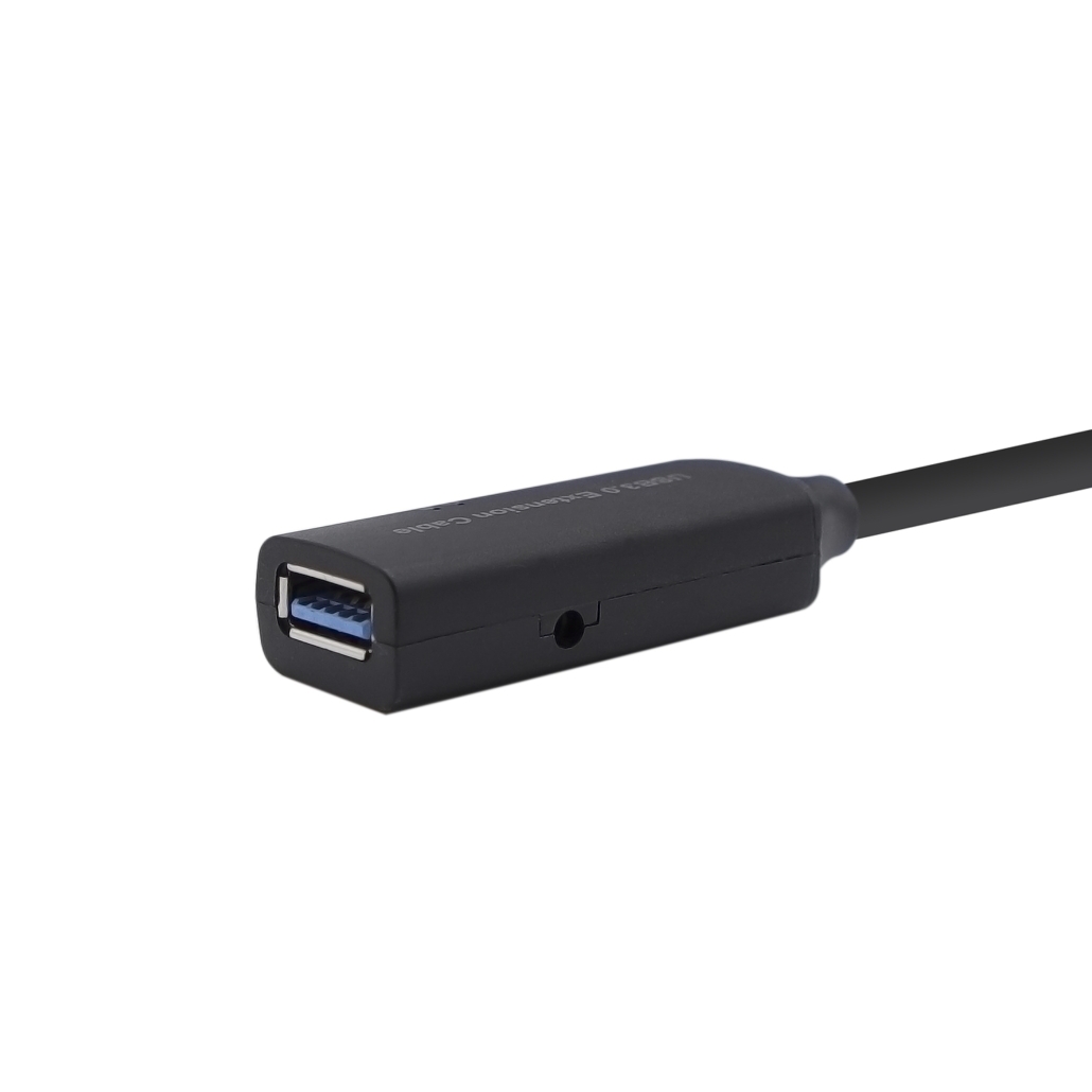 Cable USB 3.0 Prolongador Con Amplificador Y Alim., Tipo A/M-A/H, Negro,  10m - AISENS®