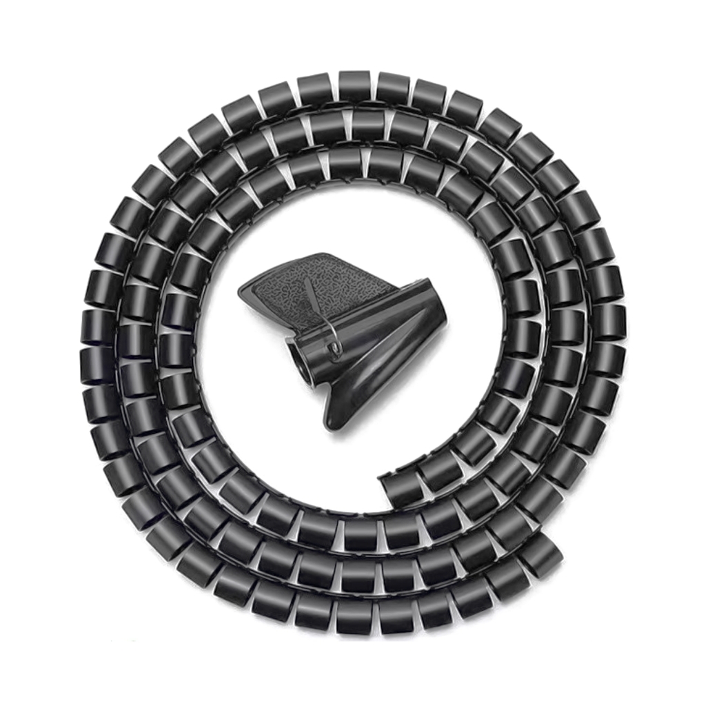 Comprar Organizador de Cable en espiral 25mm. Negro 2M Online - Sonicolor
