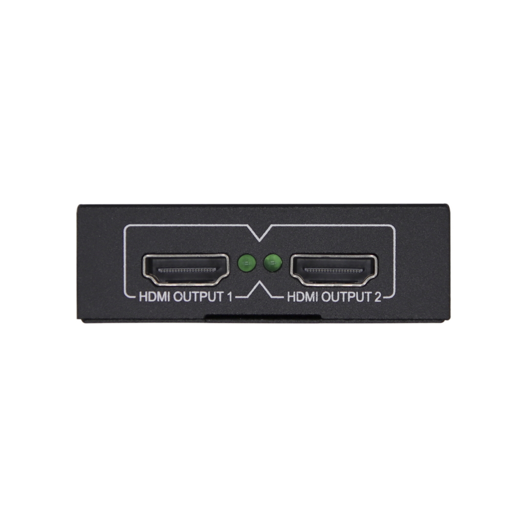 PcCom Essential Cable Duplicador 1x HDMI Macho a 2x HDMI Hembra 25cm Negro