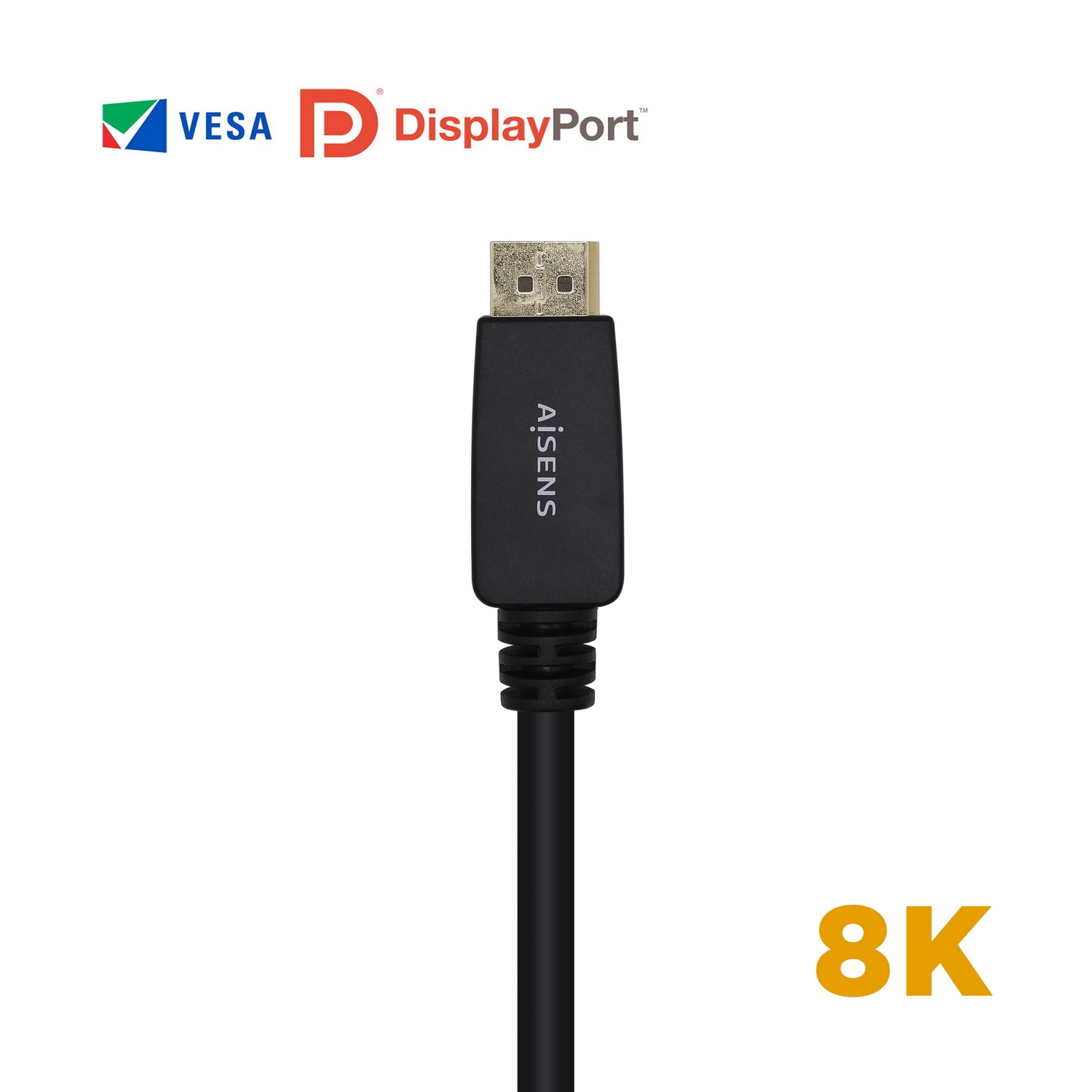 DISPL7M  | Cable DisplayPort negro , con. A: DisplayPort macho, con. B
