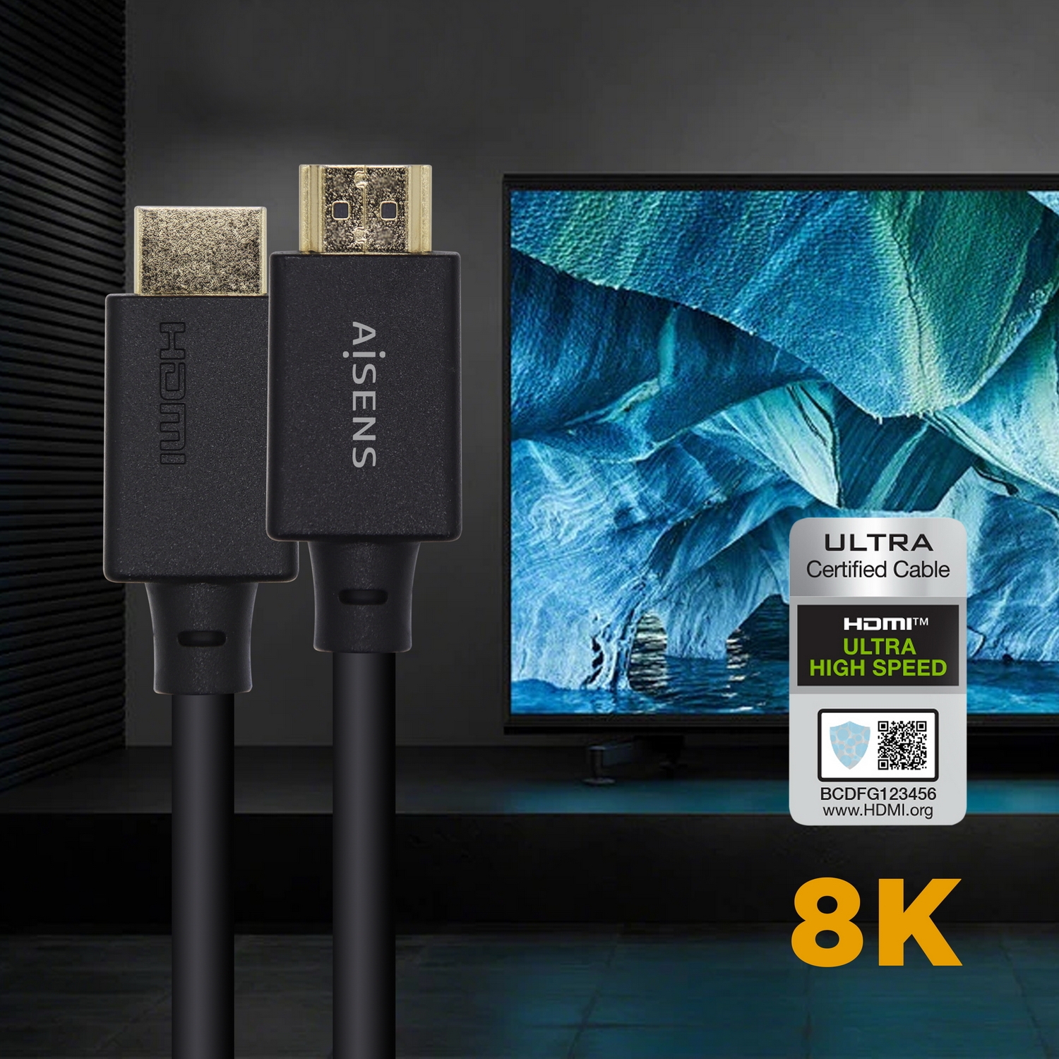 Cable Adaptador HDMI Smart Tv 3 Mts. - Impoluz  Tiendas Electrónica,  Seguridad Y Más, Contra Entrega.