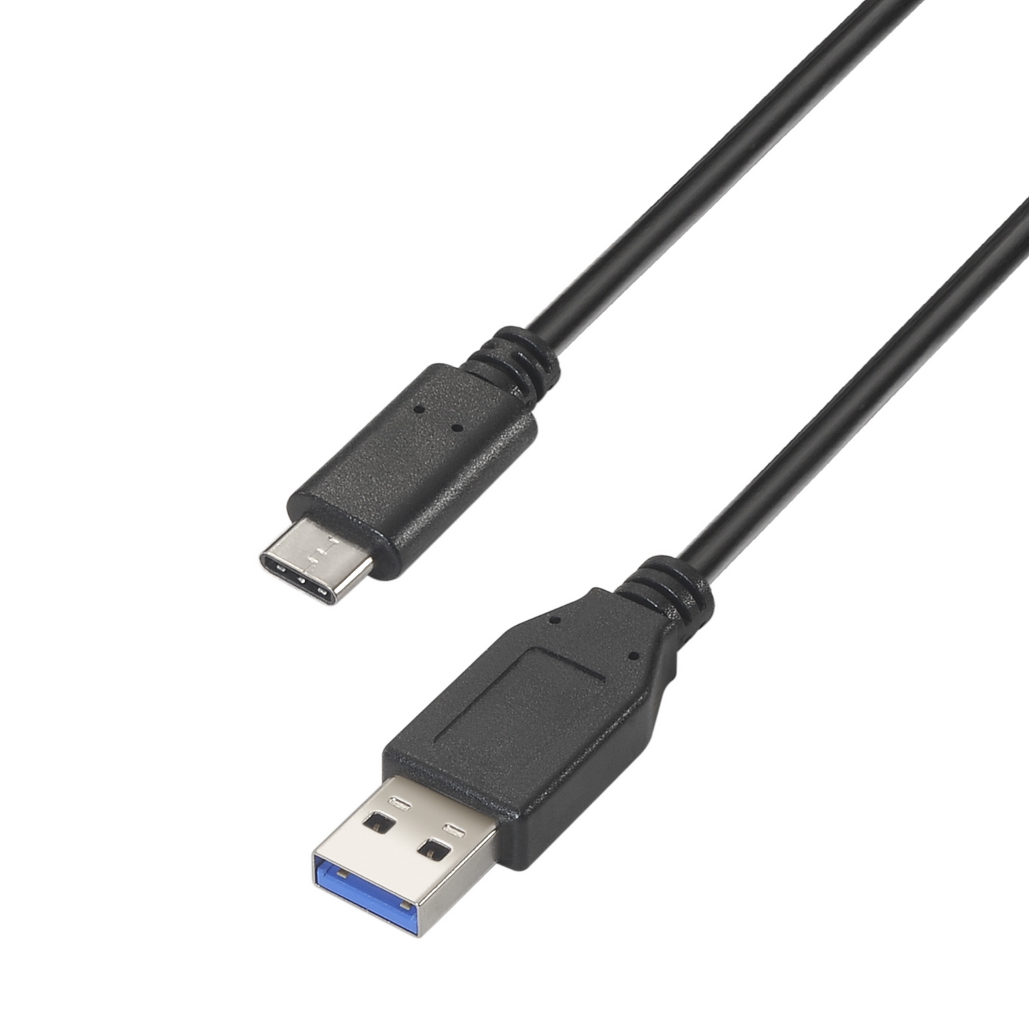 Nanocable Cavo USB 2.0 3A 3 Metri - Tipo USB-C Maschio A USB-A Maschio, Nero, Ricarica Veloce E Dati