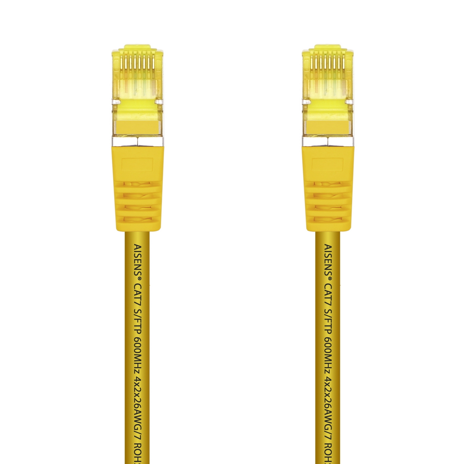 Cable RJ45 Cat 7 S/FTP (jaune) - 10 m - Câble RJ45 Générique sur