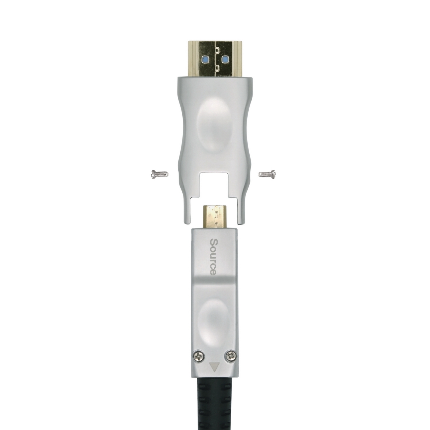 Cable HDMI V2.0 AOC (Active Optical Cable) Desmontable Premium Alta  Velocidad / HEC 4K@60Hz 4:4:4 18Gbps, A/M-D/A/M, Negro, 20 Metros - AISENS®
