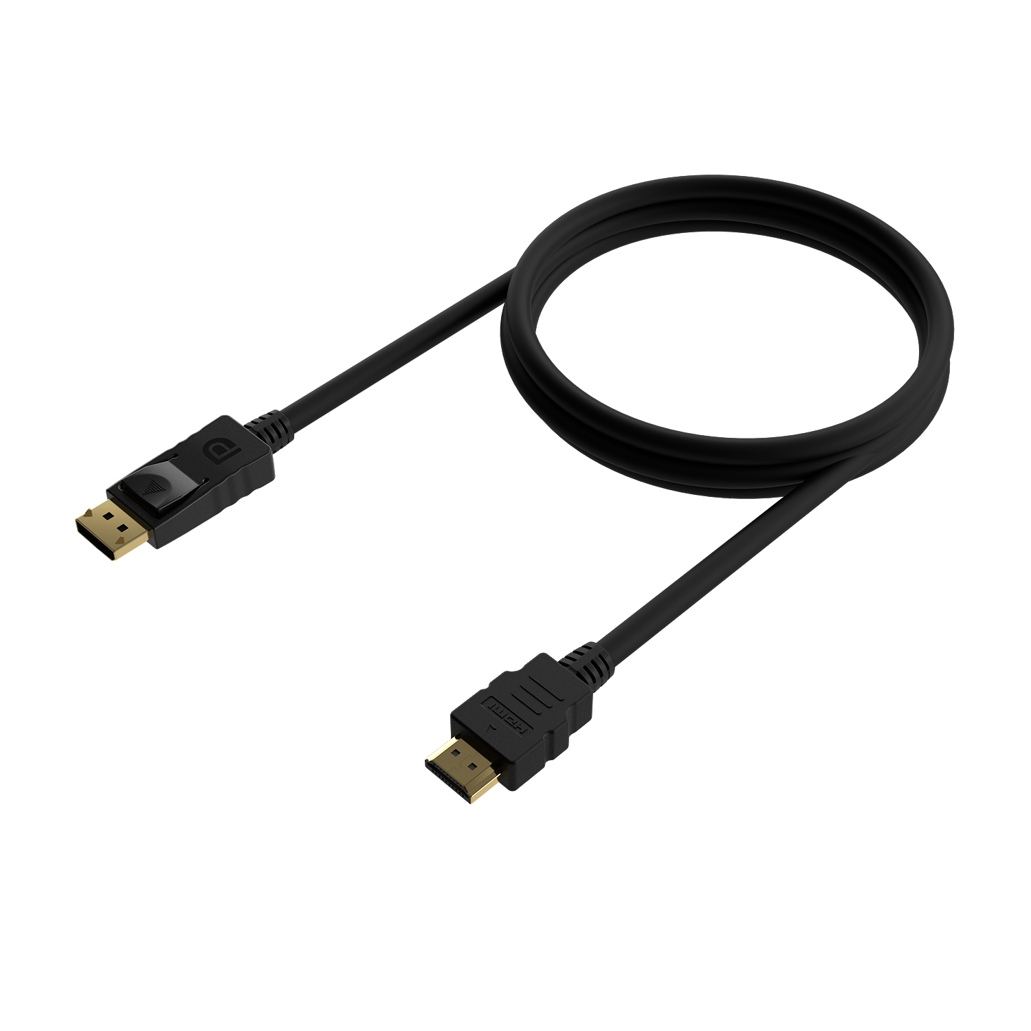 AISENS - Cable Conversor DISPLAYPORT a HDMI, DP/M-HDMI/M, Negro, 0.5M -  AISENS®