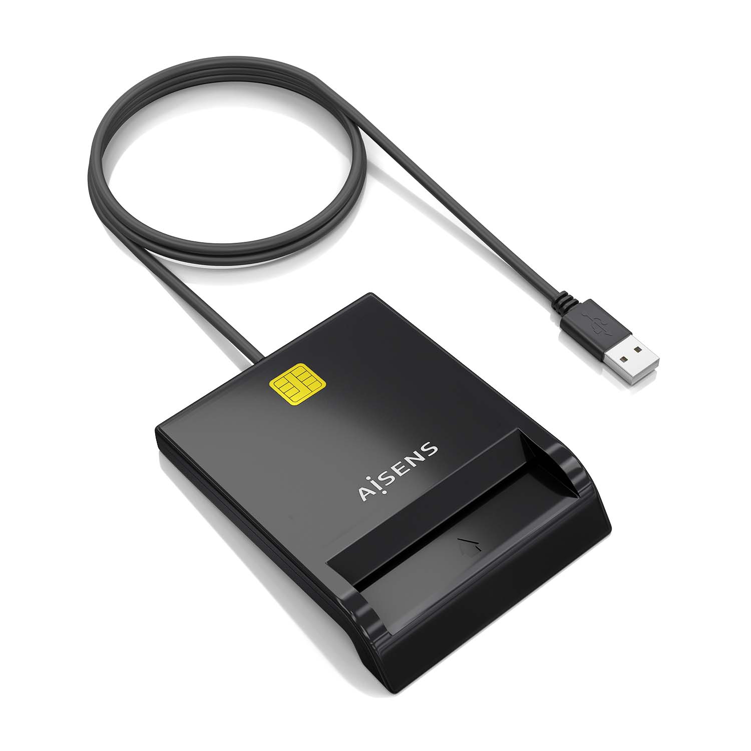 MULTILECTOR EXTERNO USB2.0 AISENS DNIE/TARJETAS NEGRO