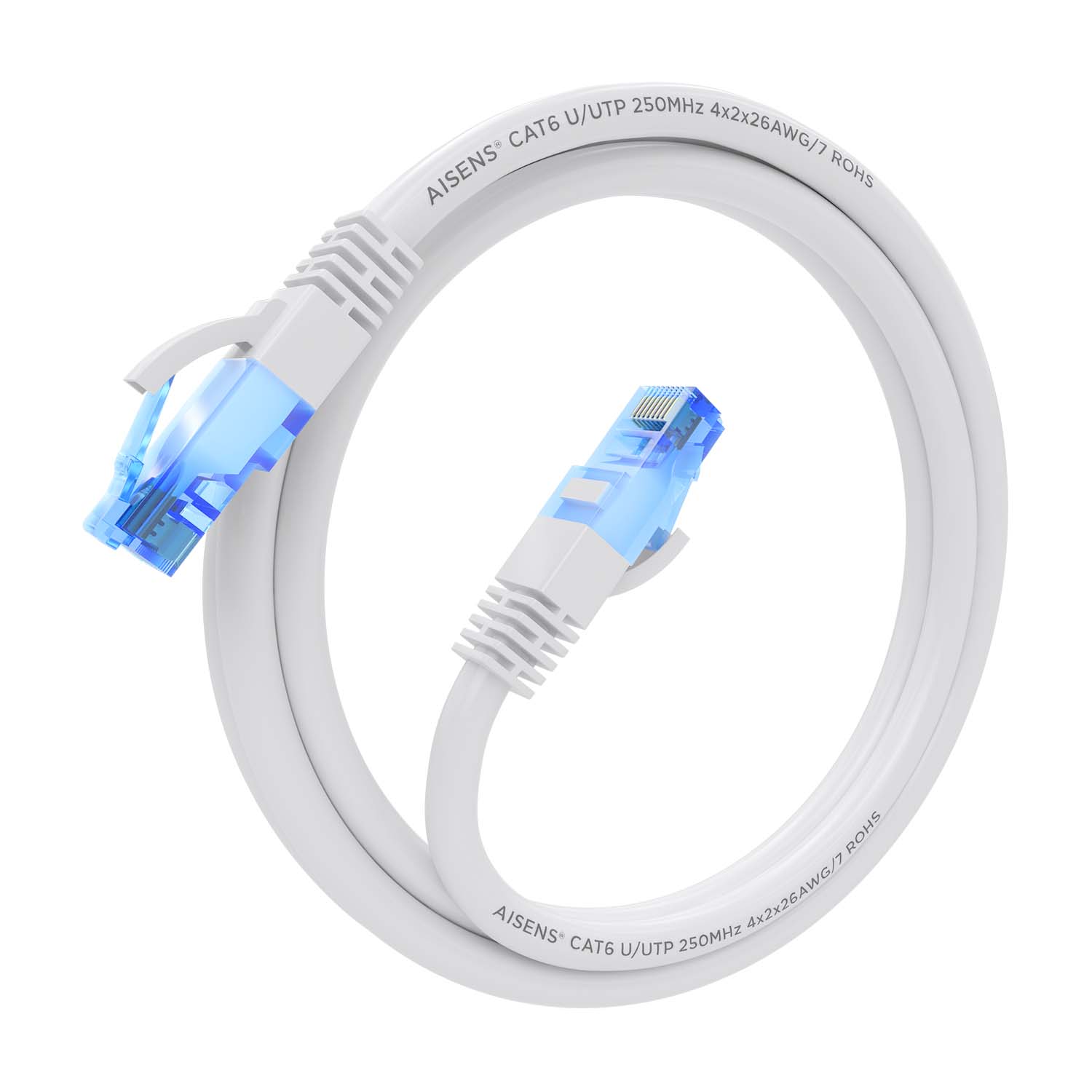 Nano Cable Cavo Di Rete RJ45 Cat.6 UTP 25m – AWG26 CCA, Alta Velocità 10 Gbps Per Casa E Ufficio - 3