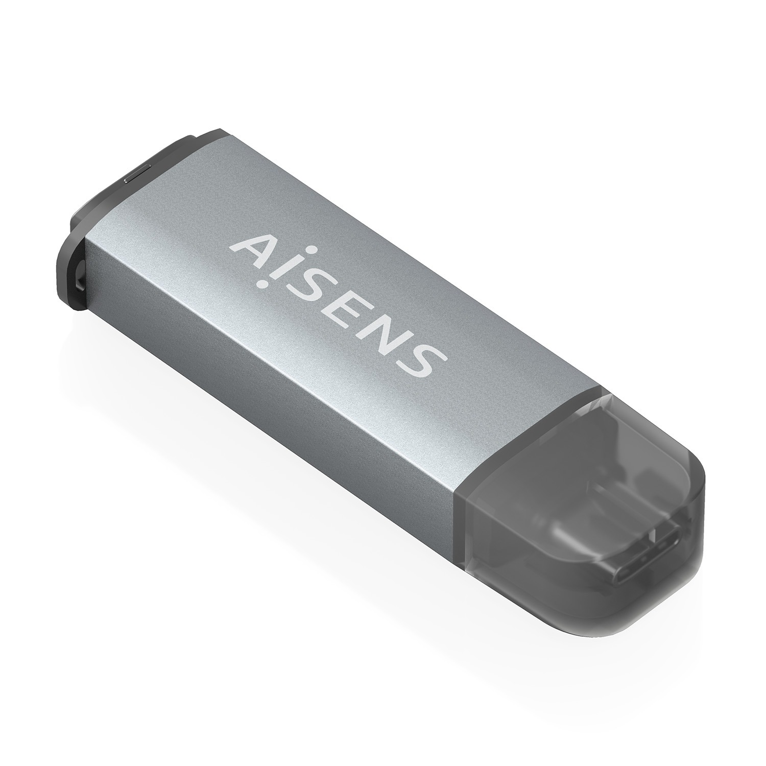 MULTILECTOR EXTERNO AISENS ASCR-2AC11-GR GRIS - miniatura 4
